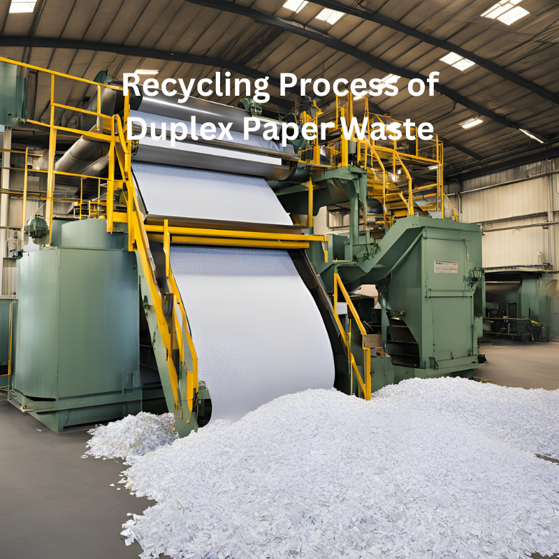 Recycling Process of Duplex Paper Board Waste