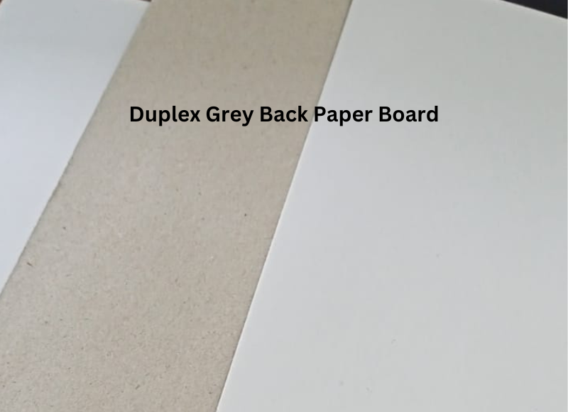 Duplex Grey Back Paper Board