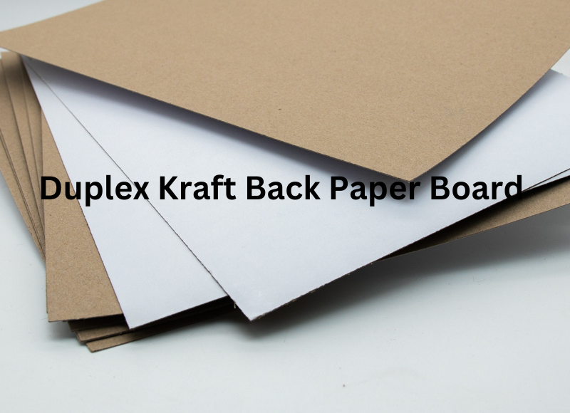 Duplex Kraft Back Paper Board