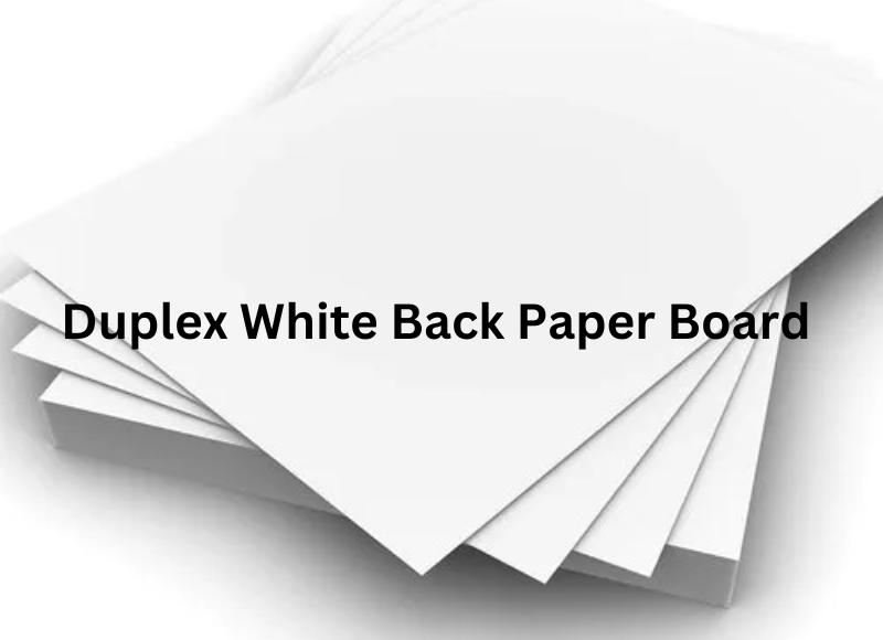 Duplex White Back Paper Board